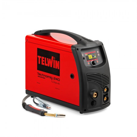 Saldatrice inverter multiprocesso Telwin Technomig 24 Wave 230V