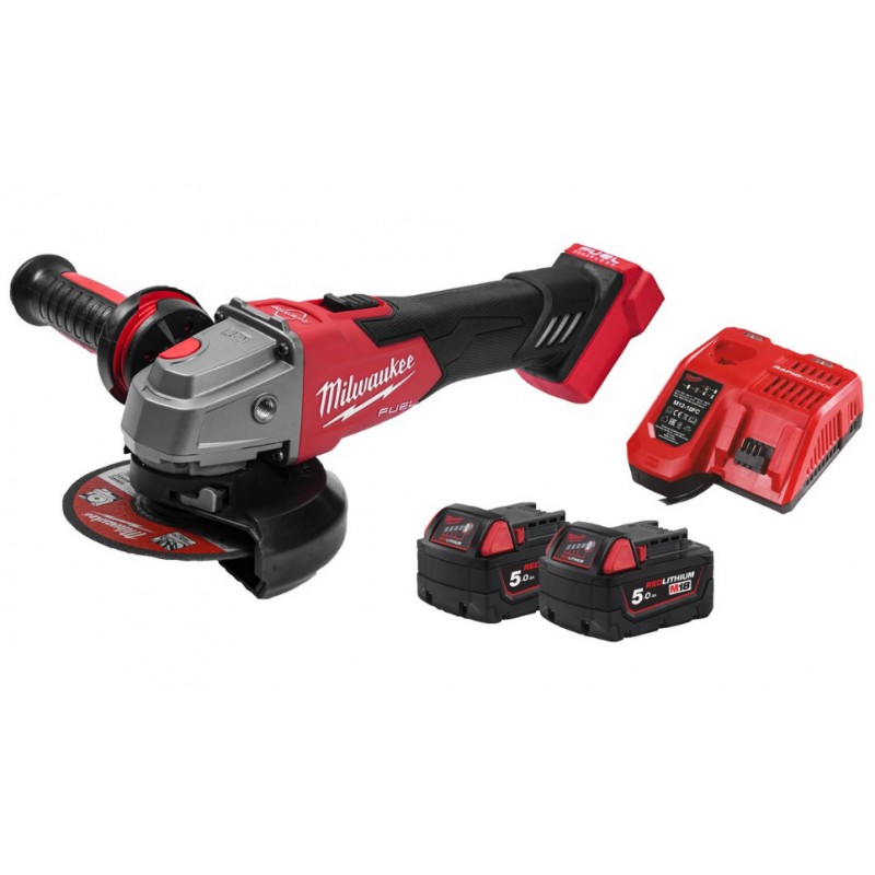 kit smerigliatrice angolare Milwaukee M18 Fuel FHSAG125XB100P-502P