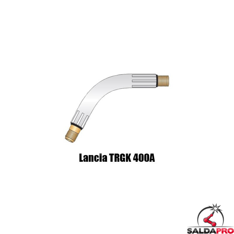 Lancia con collo 45° - 60° per torce TRGK® 400A